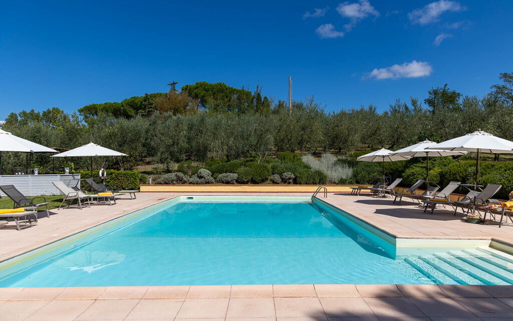 La Certaldina, Stella Apartment: Autunno, Balcone / Terrazza / Patio, Estate, Giardino, Piscina, Primavera