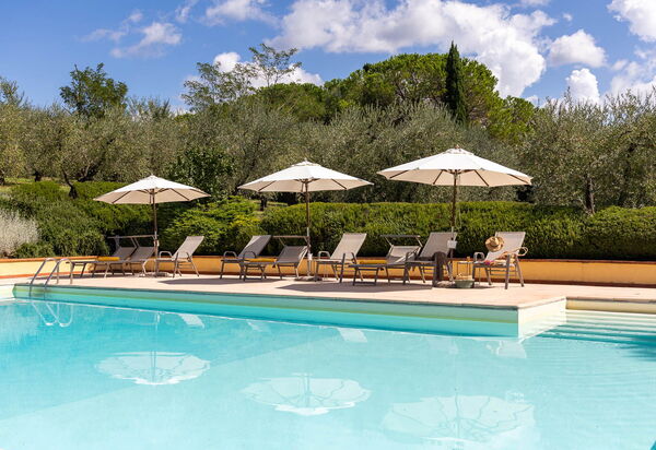 La Certaldina, Sole Apartment: Autumn, Garden, Pool, Spring, Summer