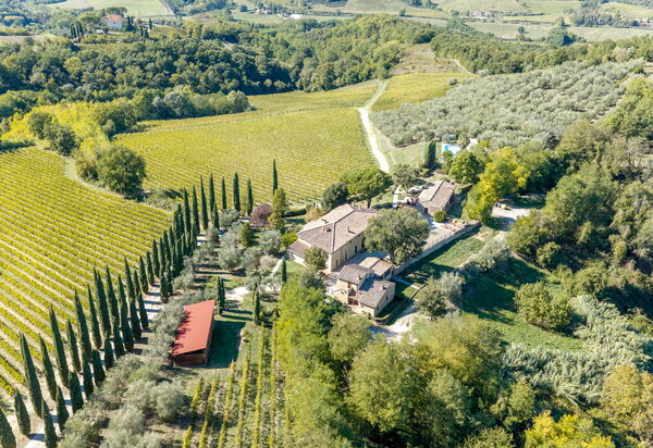 Croce di Bibbiano, San Gimignano View: Autunno, Estate, Giardino, Primavera