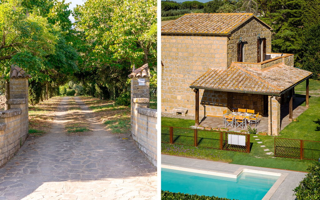 Ortale a Pitigliano with Pool: Autunno, Entrata Principale, Estate, Primavera