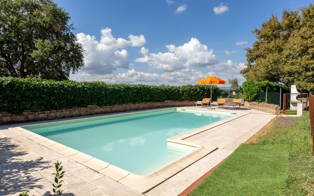 Ortale a Pitigliano with Pool: Autunno, Balcone / Terrazza / Patio, Estate, Giardino, Piscina, Primavera