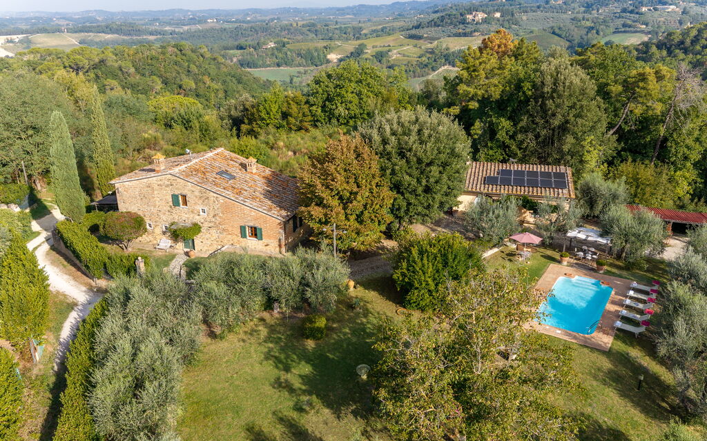 Podere Selva, Pool, Chianti: Autunno, Estate, Primavera, Vista Panoramica