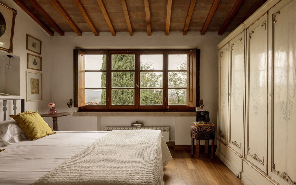Podere Selva, Pool, Chianti: Autunno, Camera da letto, Estate, Primavera