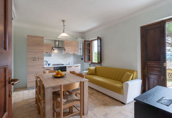 Pulciano Apartments: Autunno, Cucina, Estate, Primavera