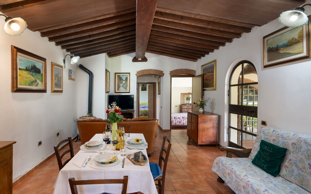Villa Le Vigne: Camera da letto, Entrata Principale, Estate, Sala da pranzo, Soggiorno