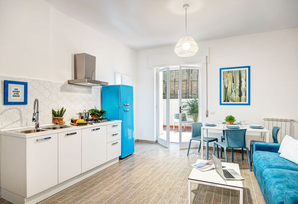 Cacti Home: cacti-home-sorrento-appartamento-soggiorno