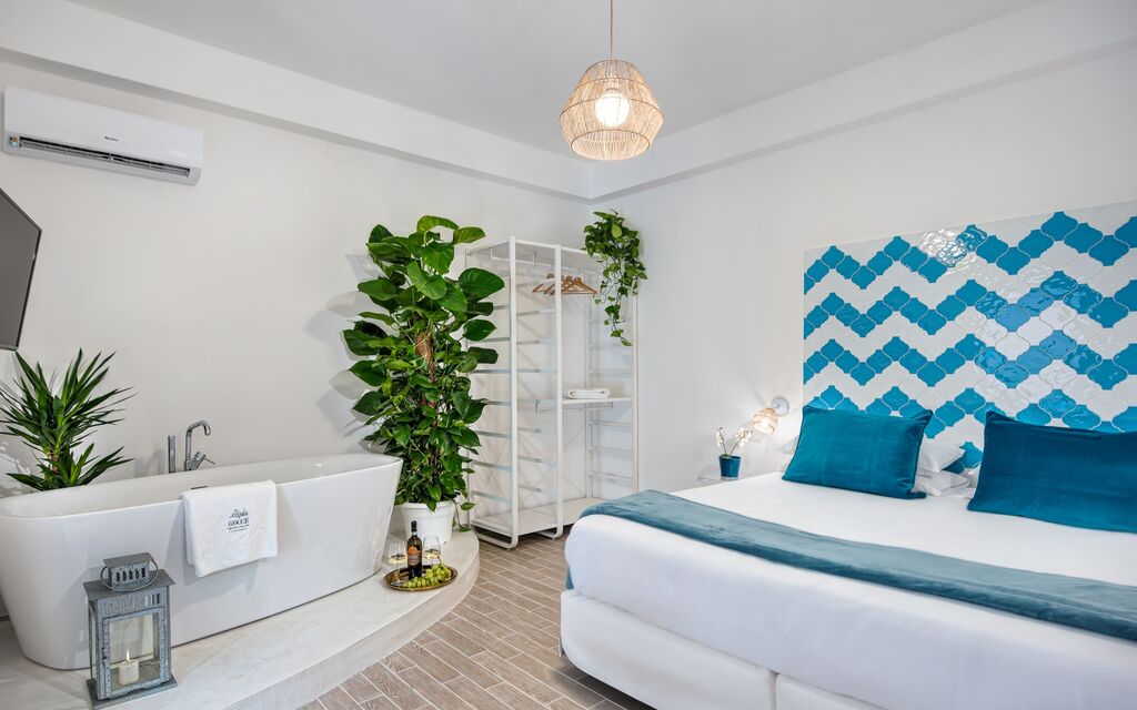 Cacti Home: cacti-home-sorrento-appartamento-camera-da-letto