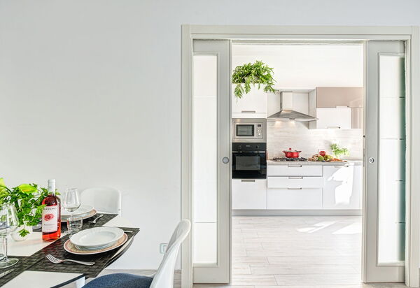 Total White Home Sorrento: total-white-home-sorrento-appartamento-cucina