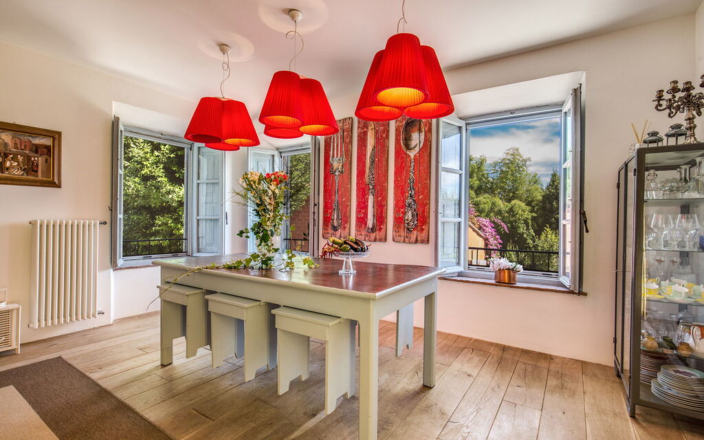 La Corte Del Grano: la-corte-del-grano-abbadia-villa-sala-da-pranzo