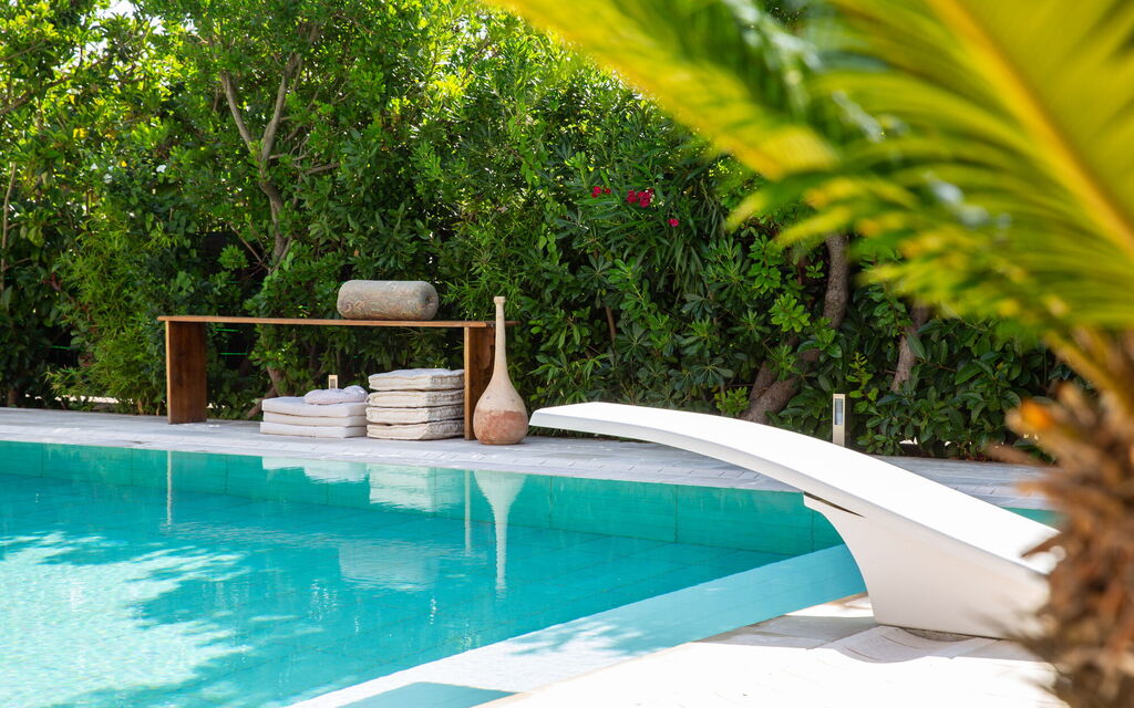 Villa Salento Shine: Giardino, Piscina