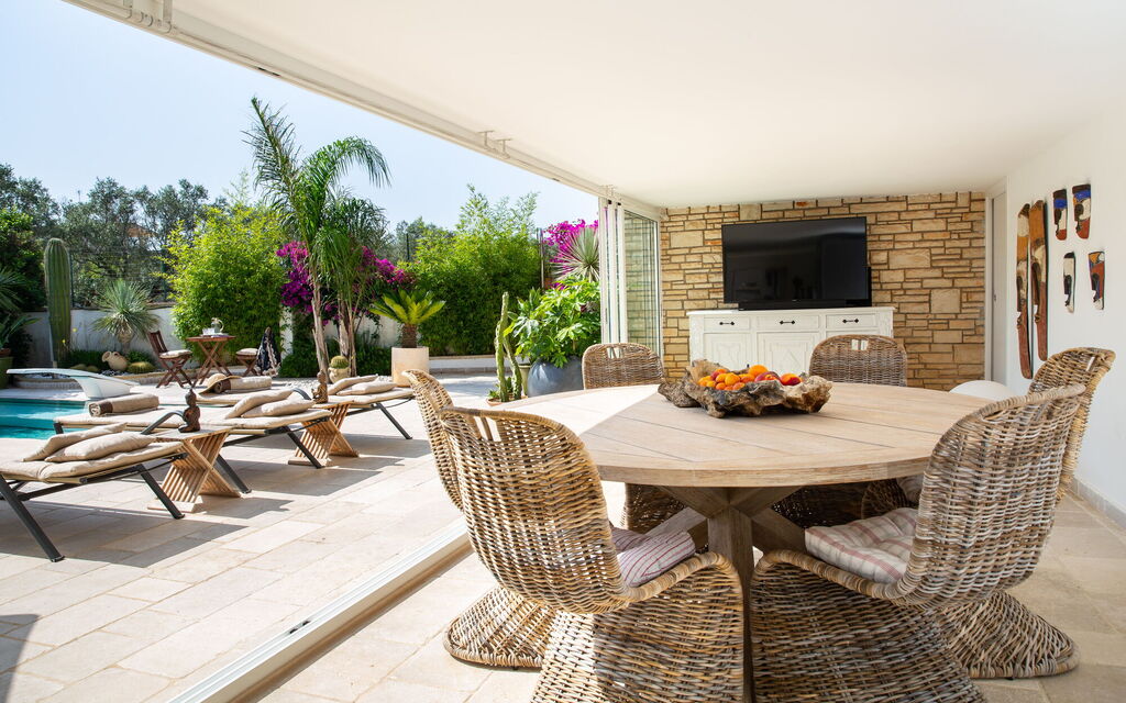 Villa Salento Shine: Balcone / Terrazza / Patio, Entrata Principale