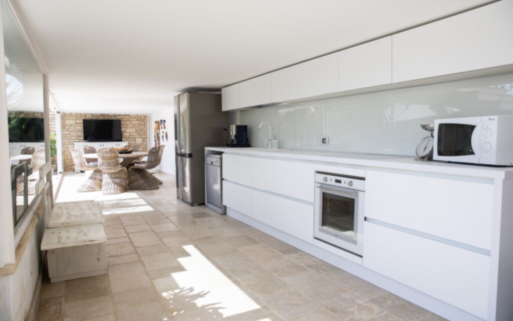 Villa Salento Shine: Cucina, Sala da pranzo