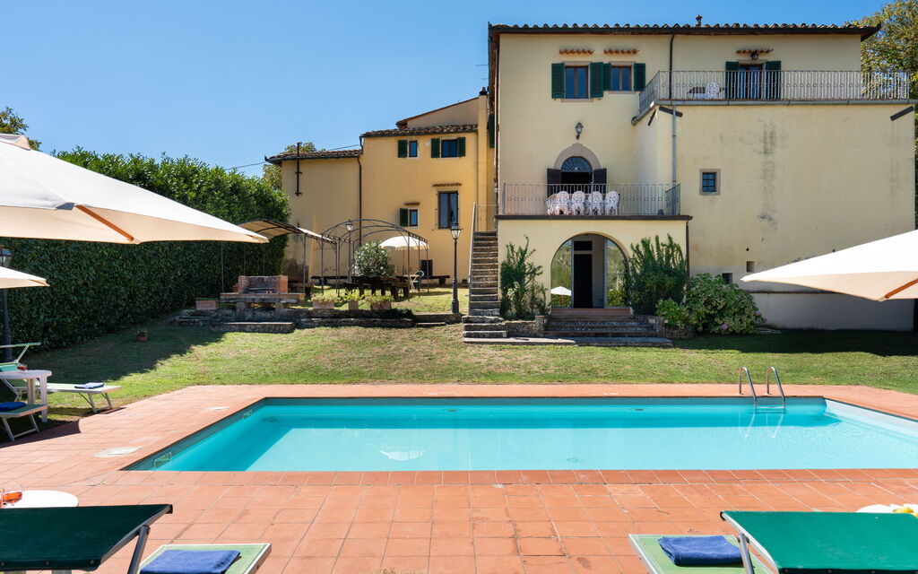 Villa Marisel: Balcone / Terrazza / Patio, Esterni, Giardino, Piscina