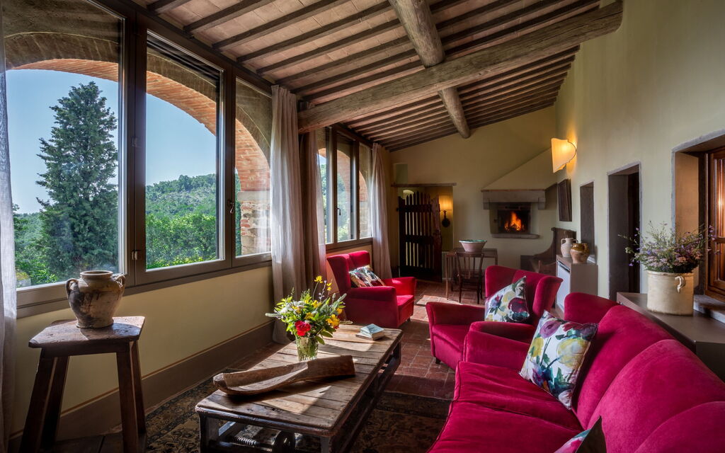 Winery Alpe Villa: Living Room