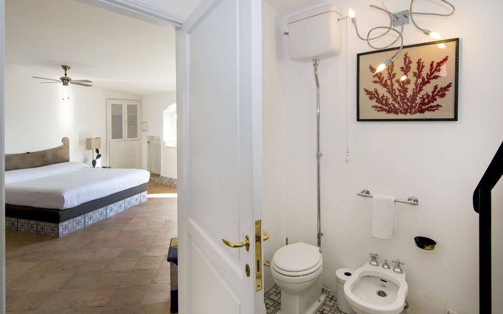 Maiori Chalet: Bagno, Camera da letto