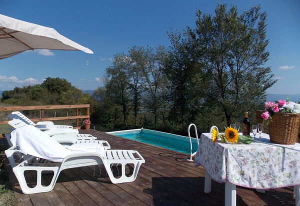 Casale Mocali: Piscina