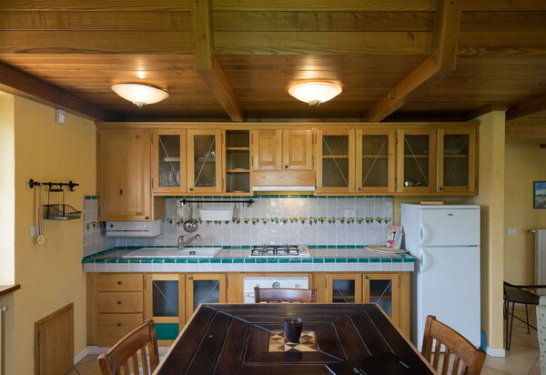 Il Salto Della Chiana: Cucina, Sala da pranzo