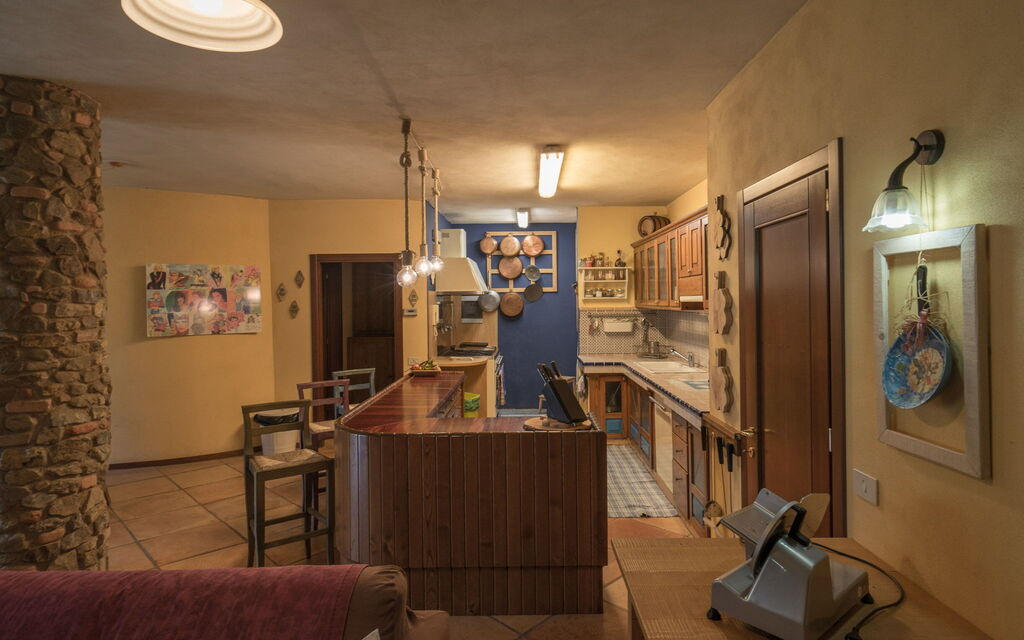 Il Salto Della Chiana: Cucina, Sala da pranzo