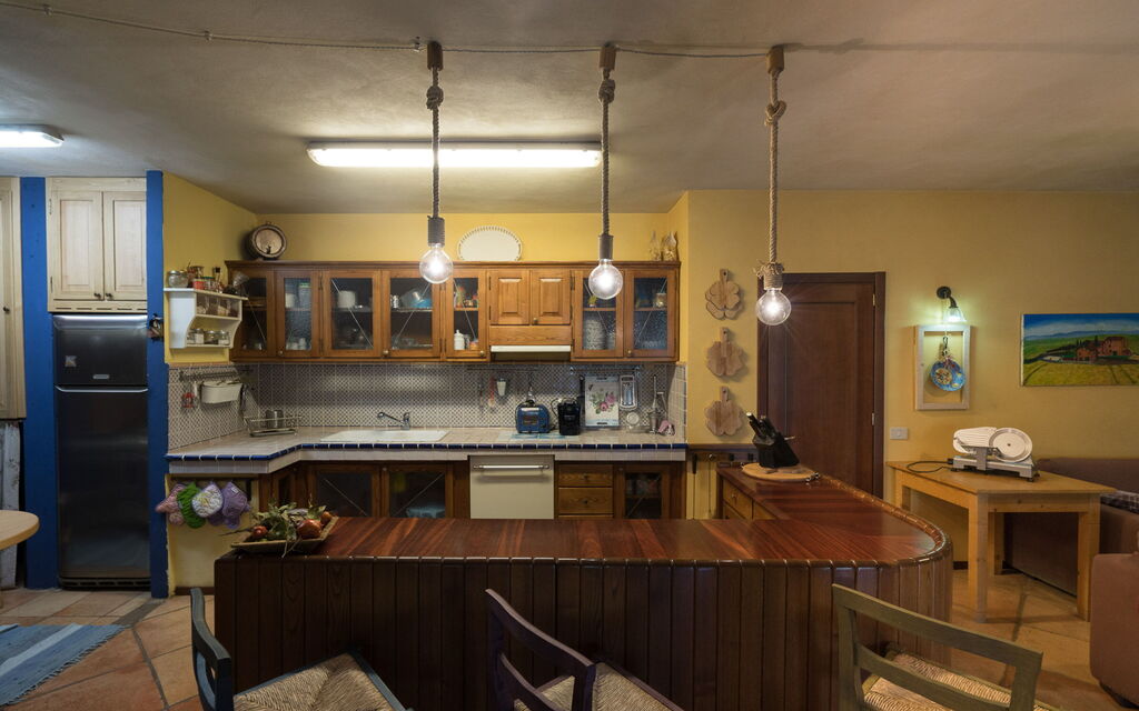 Il Salto Della Chiana: Cucina, Sala da pranzo