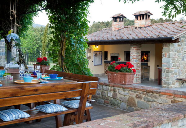 Al Caldo Ritiro: Entrata Principale, Esterni, Giardino