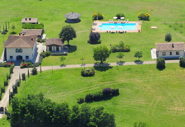 Al Caldo Ritiro: Giardino, Vista Panoramica