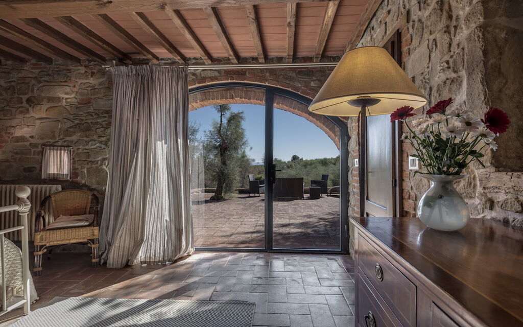 Stony Tuscan Farm: Camera da letto