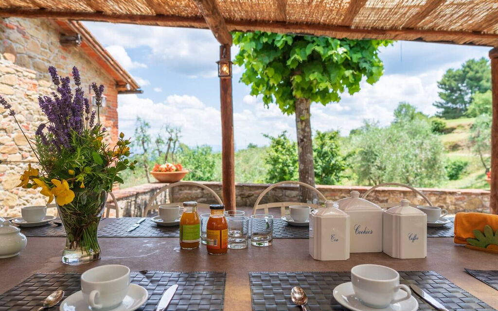 Stony Tuscan Farm: Balcone / Terrazza / Patio, Giardino