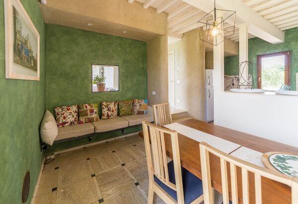 La Loggia Valdorciana: Sala da pranzo, Soggiorno