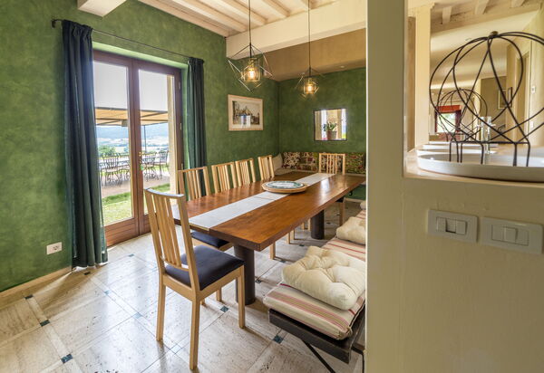 La Loggia Valdorciana: Sala da pranzo