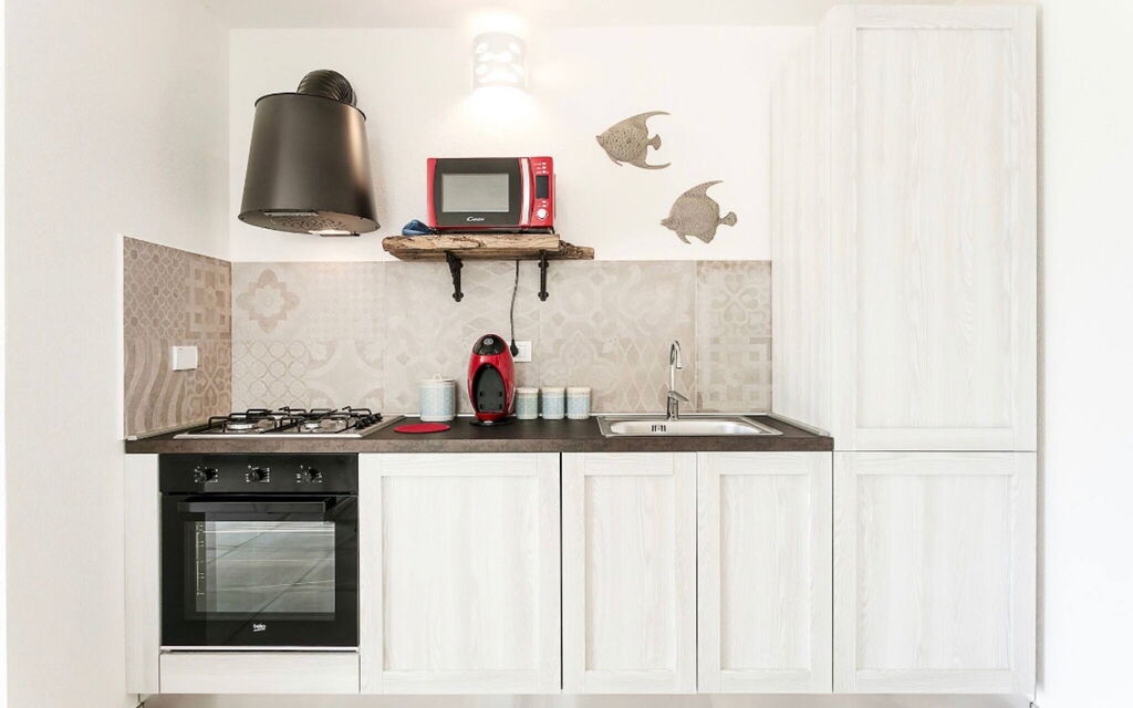 Grand Relais Degli Dei: Kitchen, Living Room