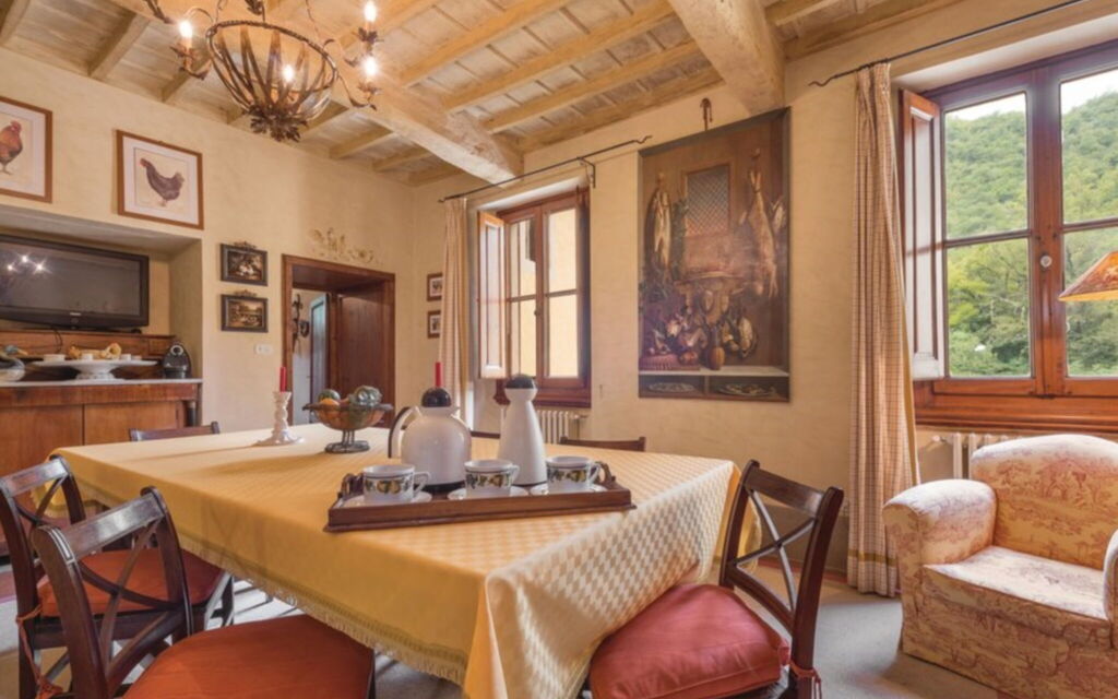 Villa Salaiole: Sala da pranzo