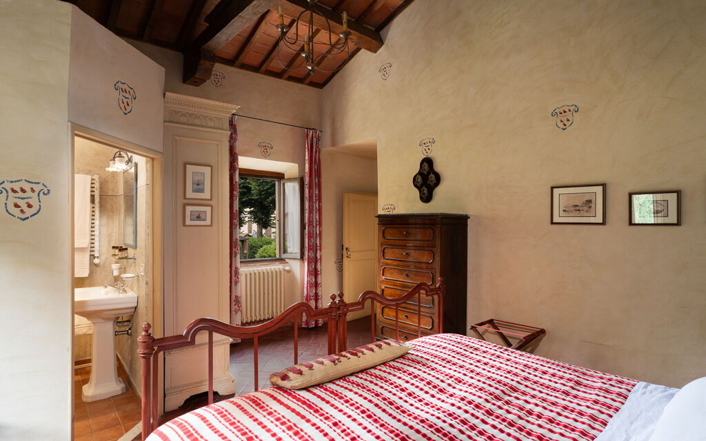Villa Salaiole: Bathroom, Bedroom