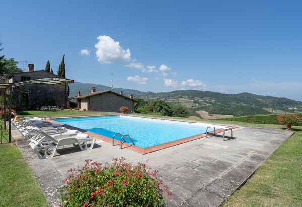 Villa Eleonora: Esterni, Piscina