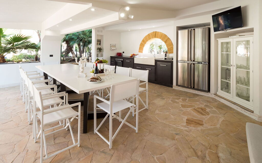 Villa Girgenti: villa-girgenti-contrada-mendolito-cucina-esterna