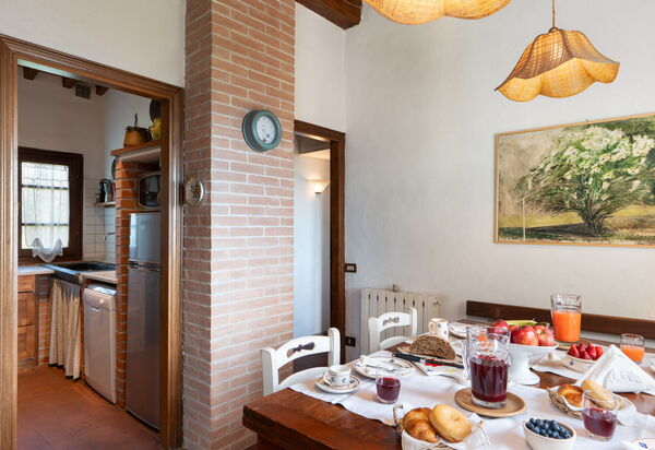 Casa Pedona: Cucina, Sala da pranzo