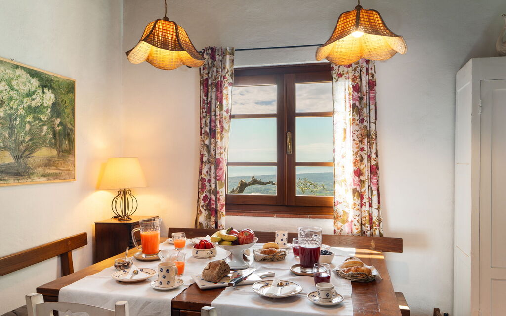 Casa Pedona: Dining Room, Scenic View