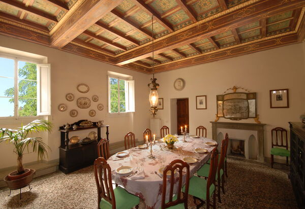Villa i Delfini: Sala da pranzo