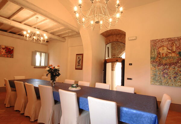 Villa San Biagio: Autunno, Estate, Primavera, Sala da pranzo
