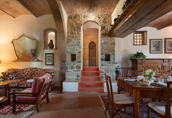 Villa Tramonto: Autunno, Estate, Primavera, Sala da pranzo