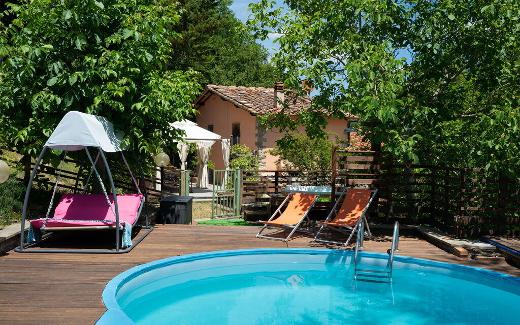 Podere La Vigna: Giardino, Piscina