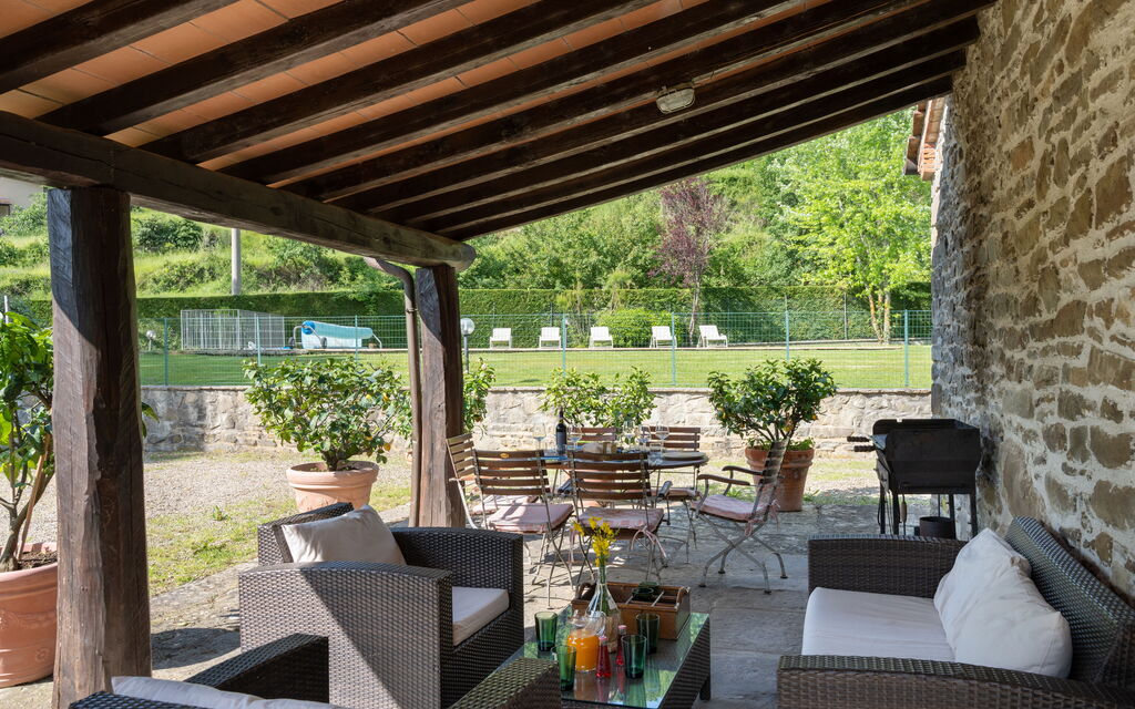 Il Mulino Di Vogognano - Subbiano, Private Pool, Jacuzzi, Wifi, Tuscany: Autunno, Balcone / Terrazza / Patio, Caratteristiche, Estate, Esterni, Primavera