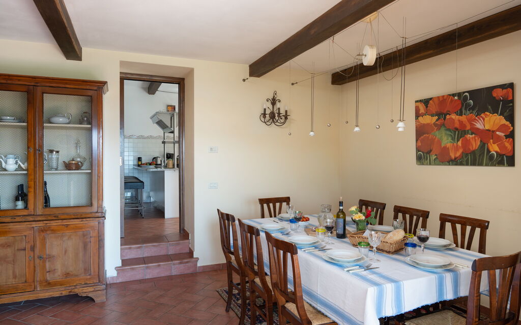 Villa Olivi - Subbiano, Toscana, Pool And Nature: Autunno, Caratteristiche, Dettagli della stanza, Estate, Primavera, Sala da pranzo