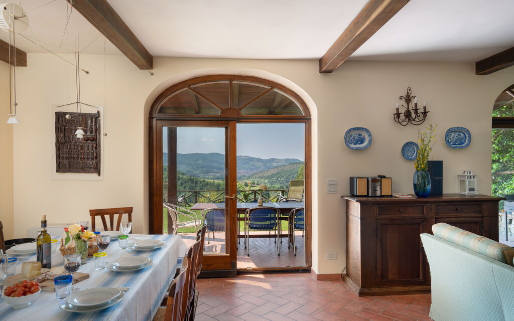 Villa Olivi - Subbiano, Toscana, Pool And Nature: Autunno, Caratteristiche, Dettagli della stanza, Estate, Primavera, Sala da pranzo