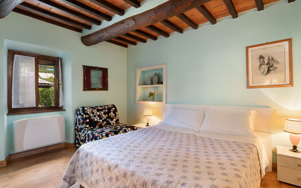 Villa Olivi - Subbiano, Toscana, Pool And Nature: Autunno, Camera da letto, Caratteristiche, Dettagli della stanza, Estate, Primavera