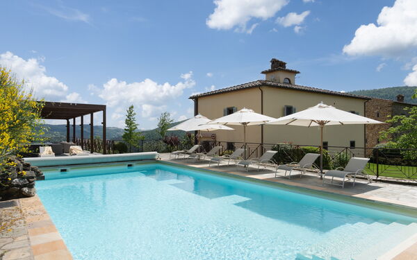 Villa Castelluccio - Arezzo, Toscana: Autumn, Pool, Spring, Summer