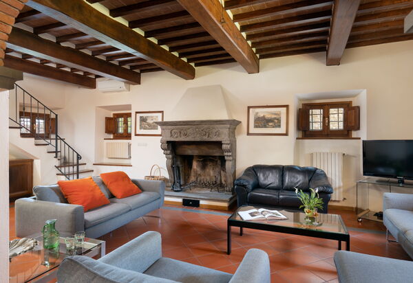 Villa Castelluccio - Arezzo, Toscana: Autunno, Estate, Primavera, Soggiorno