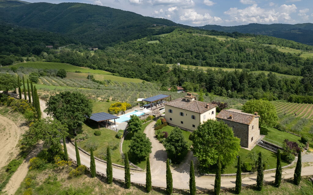 Villa Castelluccio - Arezzo, Toscana: Autumn, Building Exterior, Garden, Scenic View, Spring, Summer