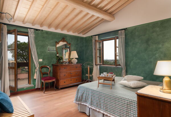 Villa Monte Bottigli: Camera 3 con balcone