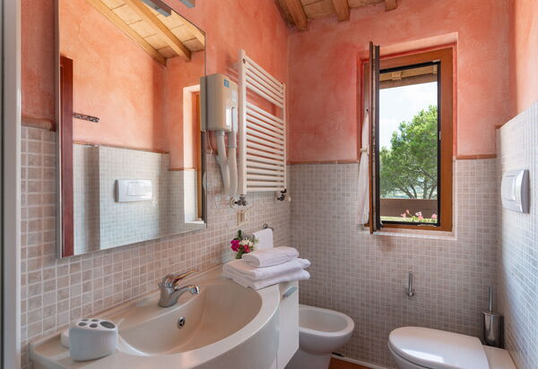 Villa Monte Bottigli: Bagno di camera 4