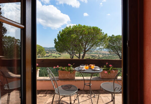 Villa Monte Bottigli: balcone di camera 4